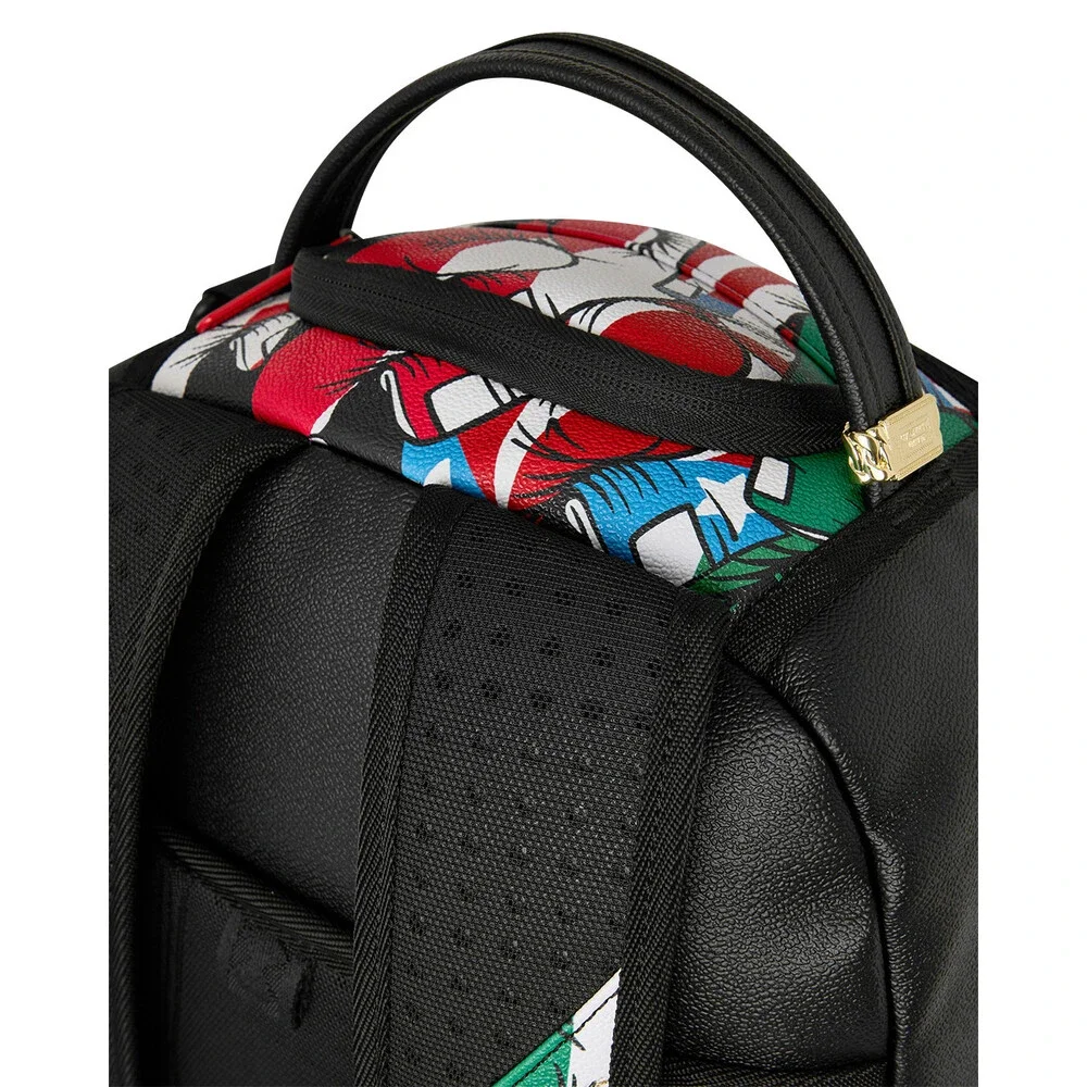 Sprayground Brawlerz Boxing Club Miami Collab Backpack Unisex Multi Bag SPR380